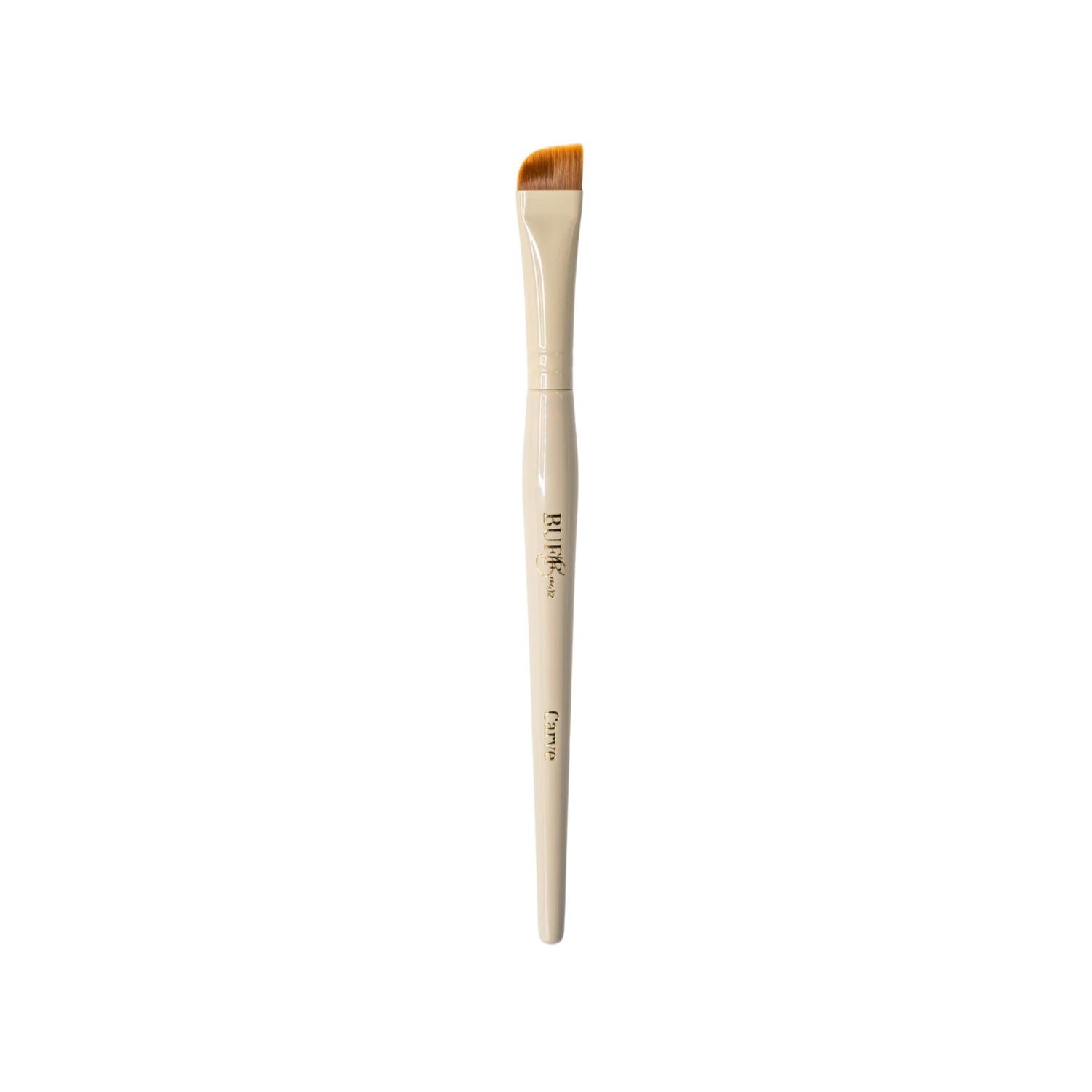 Buff Browz Carve Brush voor scherpe, schone en precieze definitie met een strakke en gepolijste afwerking.