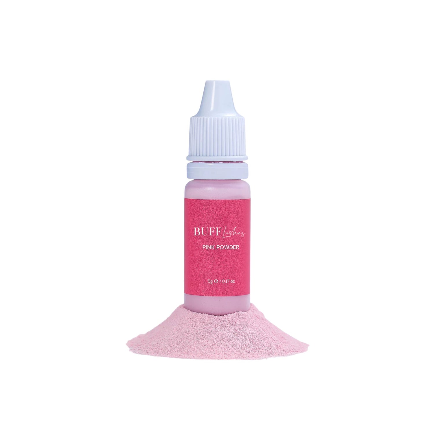Pink Powder voor lash lift behandelingen om lotions te verdikken en wimpers te voeden