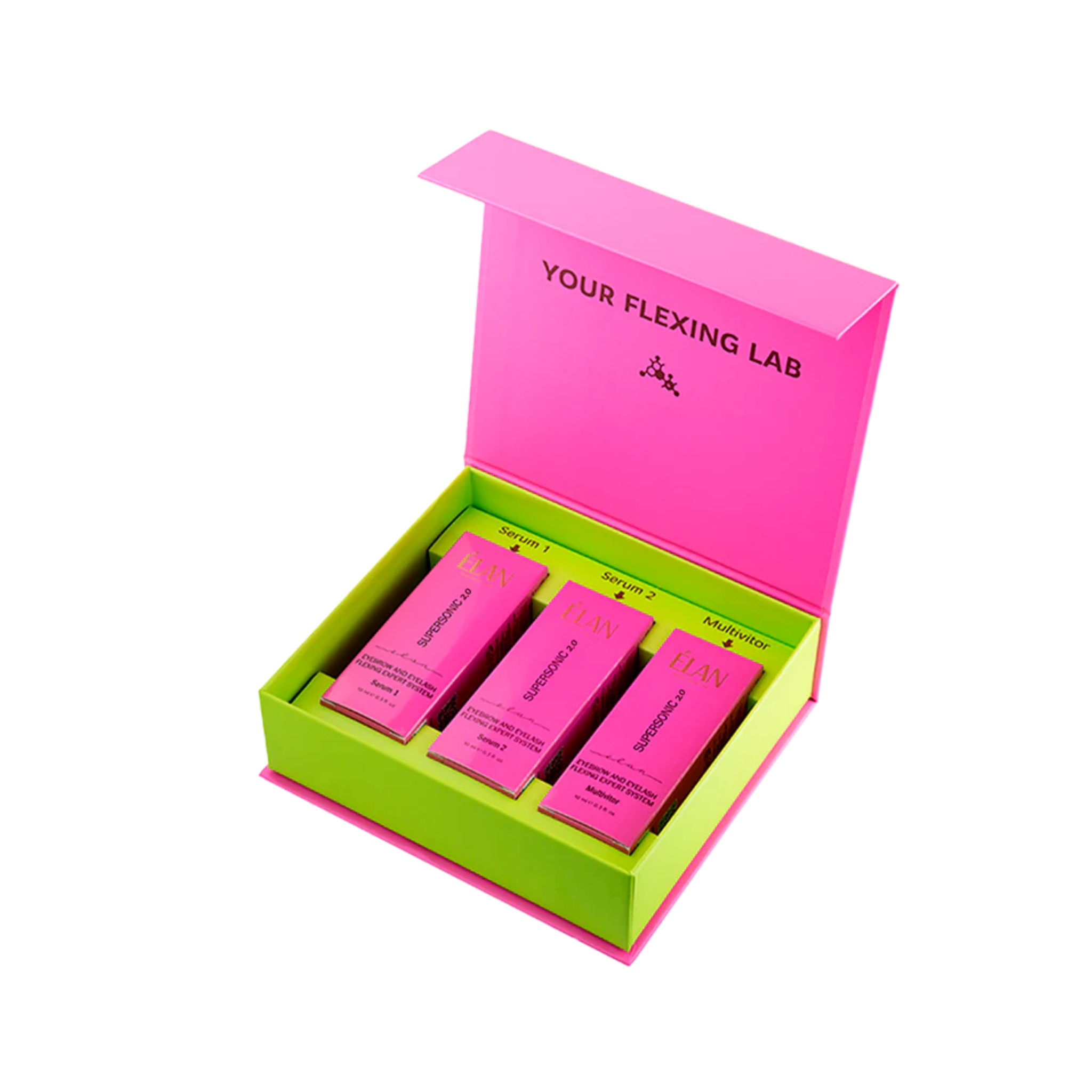 ÉLAN SUPERSONIC 2.0 Professional Lash Lift Set PINK