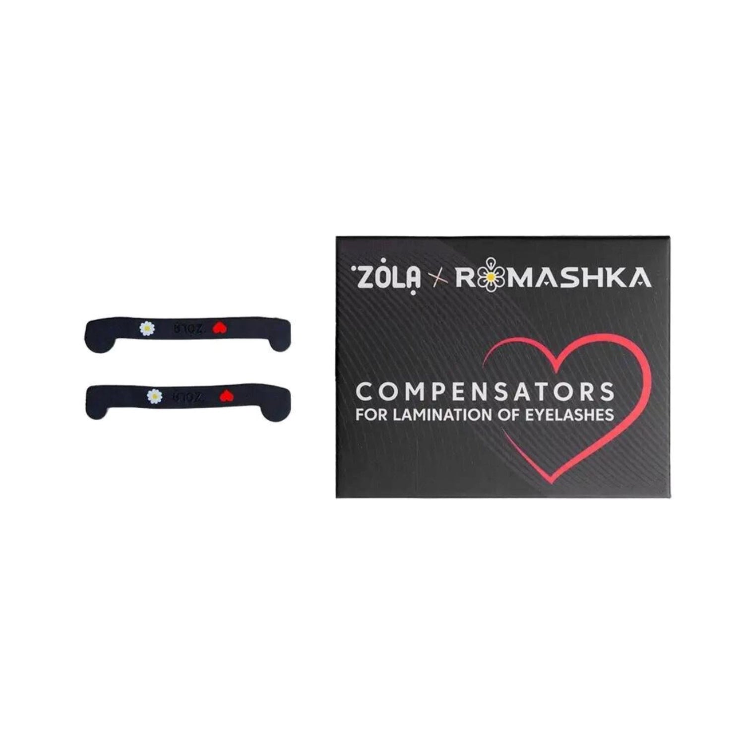 ZOLA | COMPENSATORS FOR LASH LIFT ZOLA black Ann Romashka 