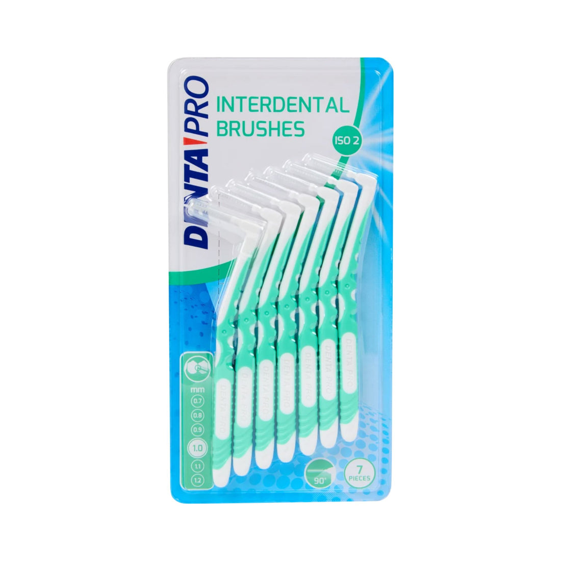 INTERDENTAL BRUSHES for BROW LAMINATION Browstar Cosmetics 1.0 MM groen 
