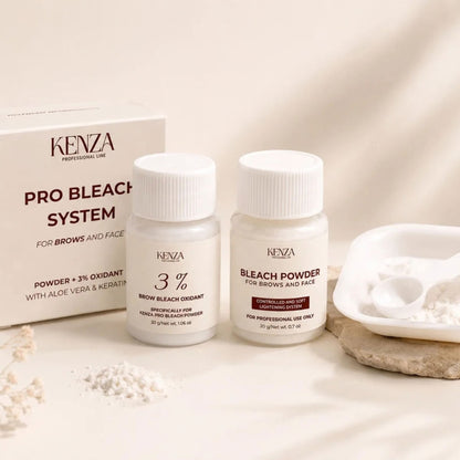Kenza Brow Bleach Set