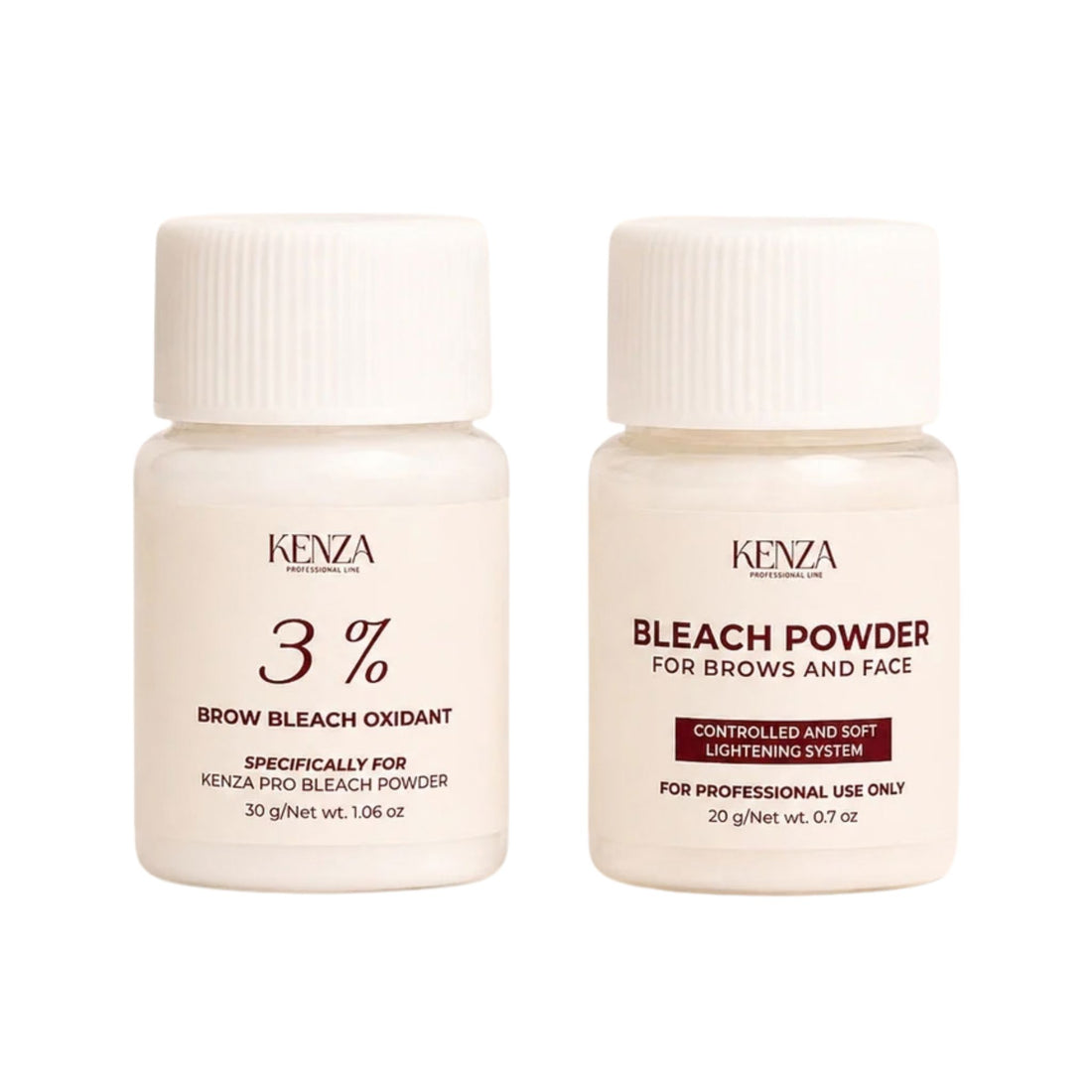 Kenza Brow Bleach Set