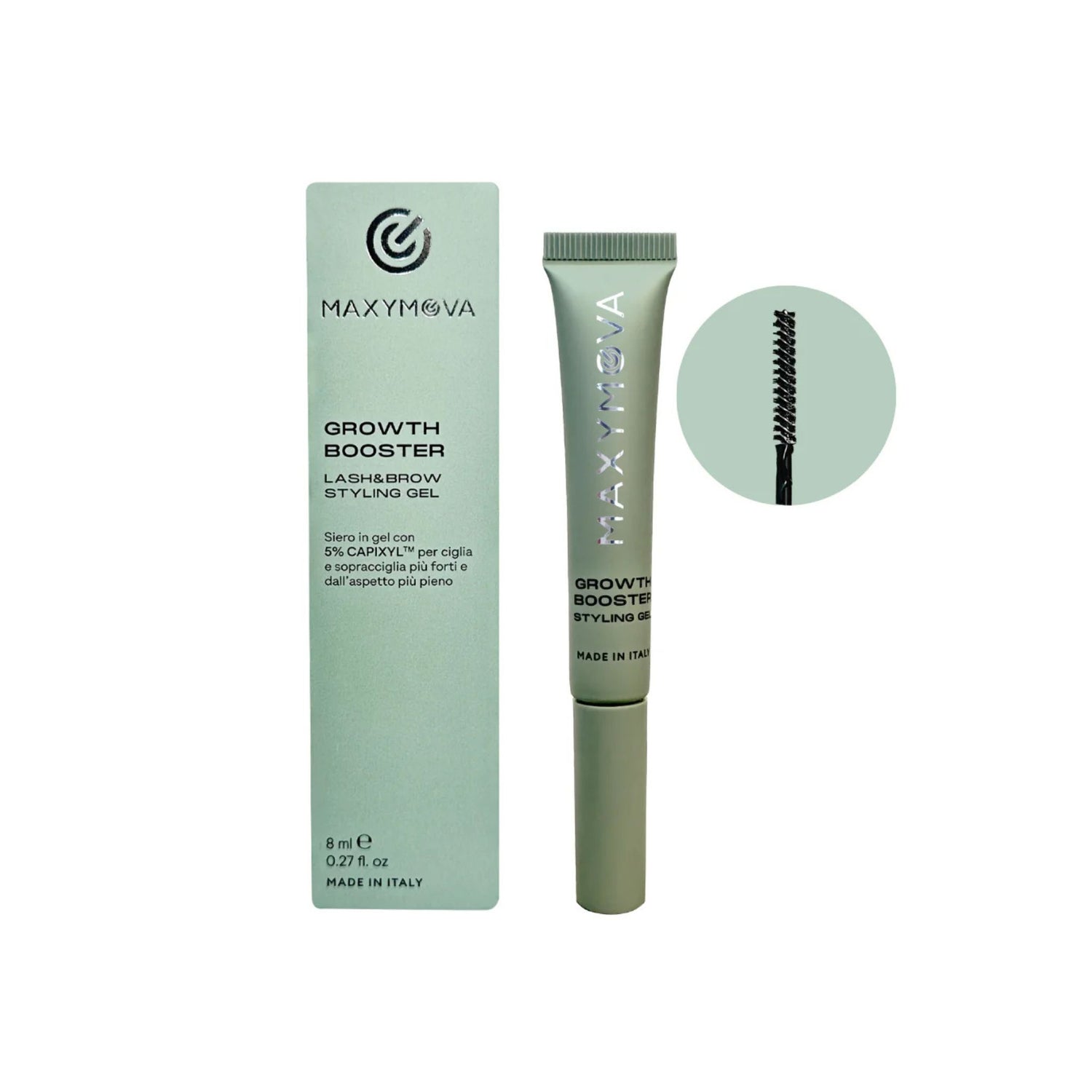 Monodose lash en brow gel serum 1,5 ml voor hydratatie en verzorging
