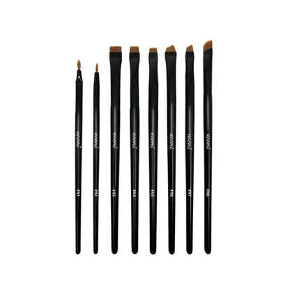 NOEMI Brush Set met acht brow penselen