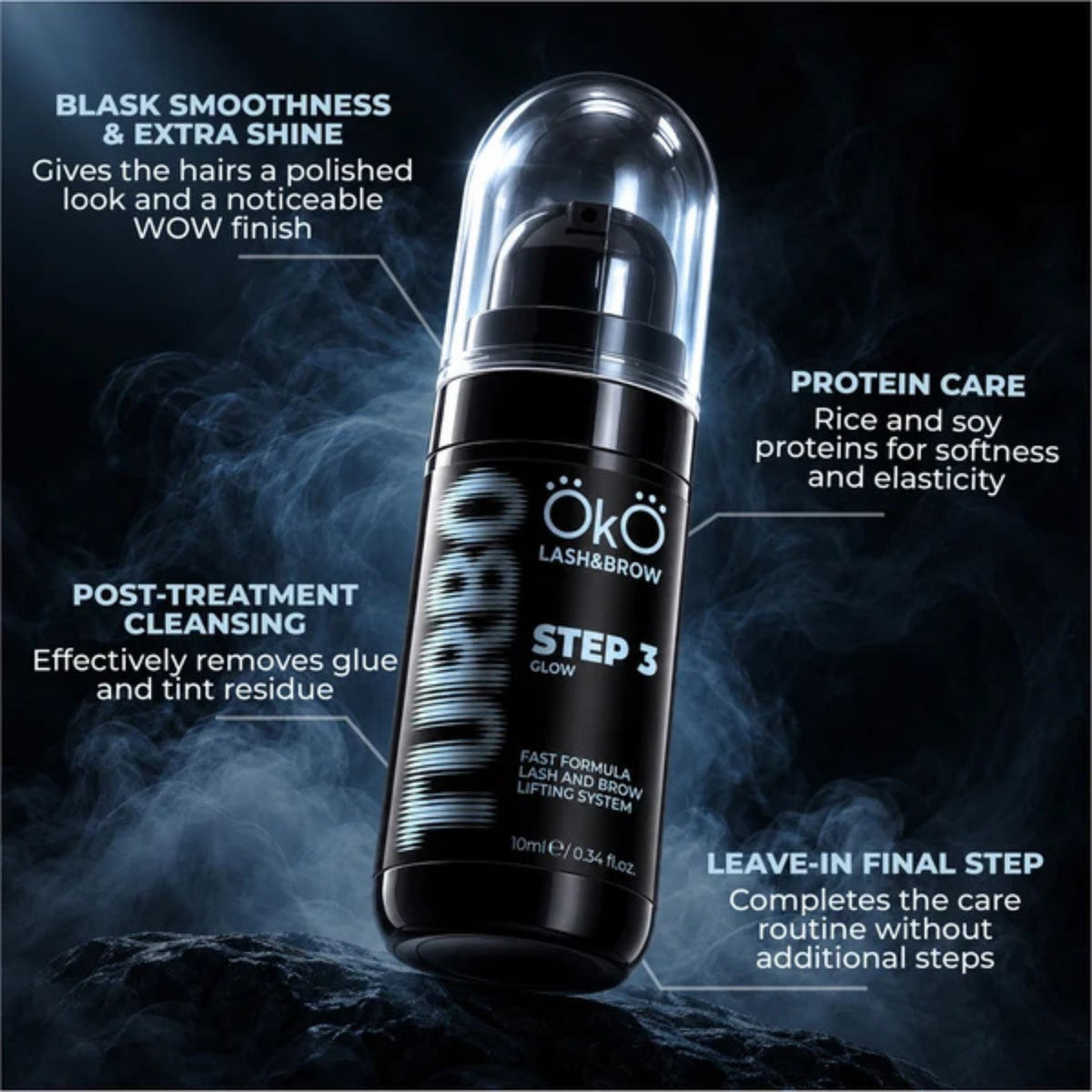OKO TURBO Step 3 GLOW 10 ml voor lash en brow lamination