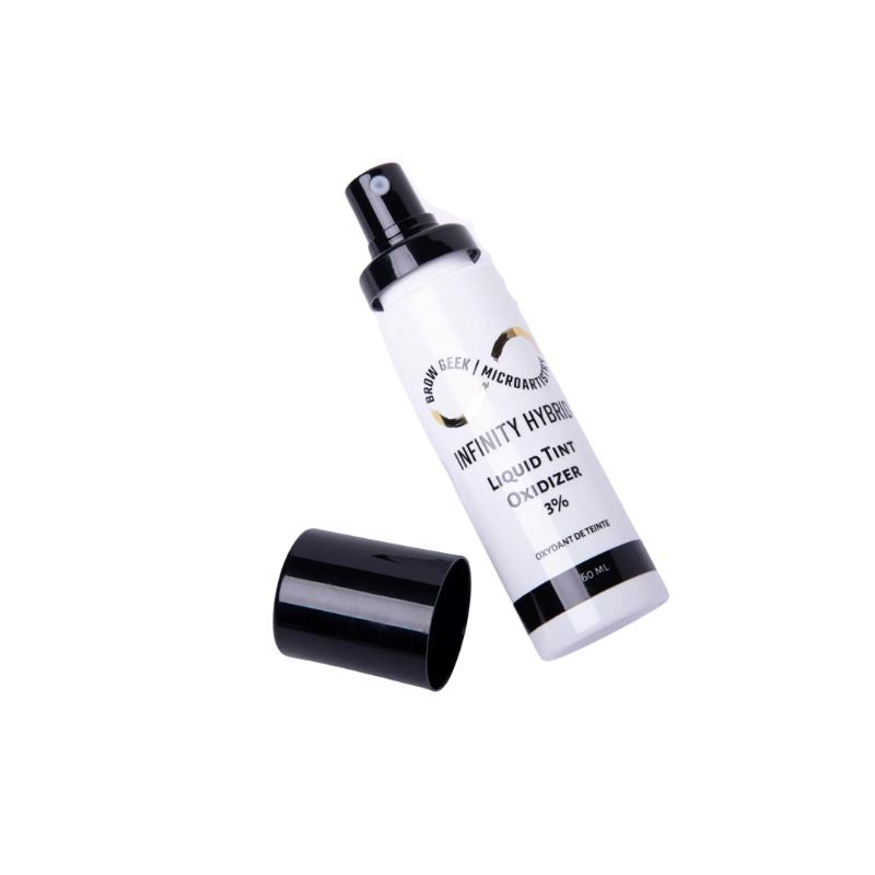 INFINITY | LIQUID SPRAY OXIDISER (DEVELOPER) 3% - 60ML (SUITABLE FOR AIRBRUSH BROWS &amp; MANUAL APPLICATION) infinity 