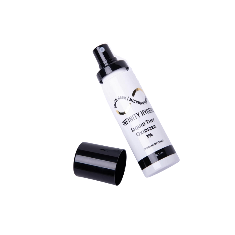 INFINITY | LIQUID SPRAY OXIDISER (DEVELOPER) 3% - 60ML (SUITABLE FOR AIRBRUSH BROWS &amp; MANUAL APPLICATION)