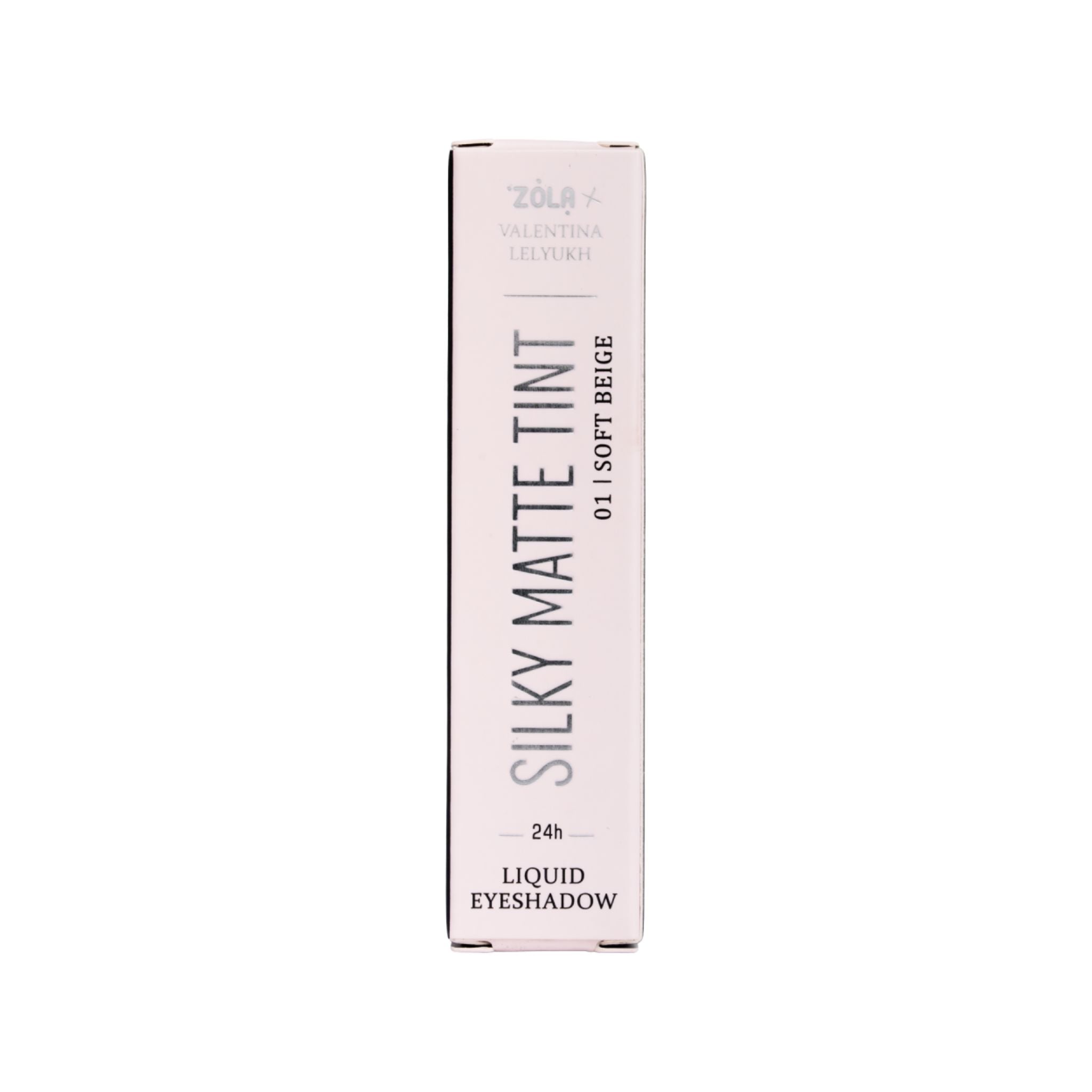 ZOLA | Zola X Valentina Lelyukh Liquid Eyeshadow - 8 kleuren Browstar Cosmetics 01 Soft Beige 
