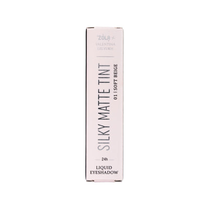 ZOLA | Zola X Valentina Lelyukh Liquid Eyeshadow - 8 kleuren Browstar Cosmetics 01 Soft Beige 