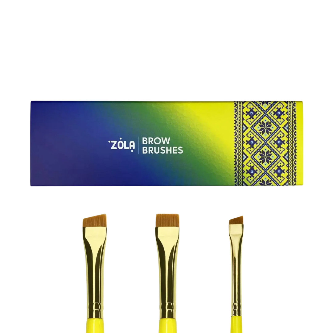 ZOLA | MAGIC BROW BRUSHES | UKRAINIAN EDITION