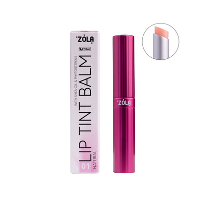 Lippenbalsem met sheaboter en carnaubawas in luxe verpakking.