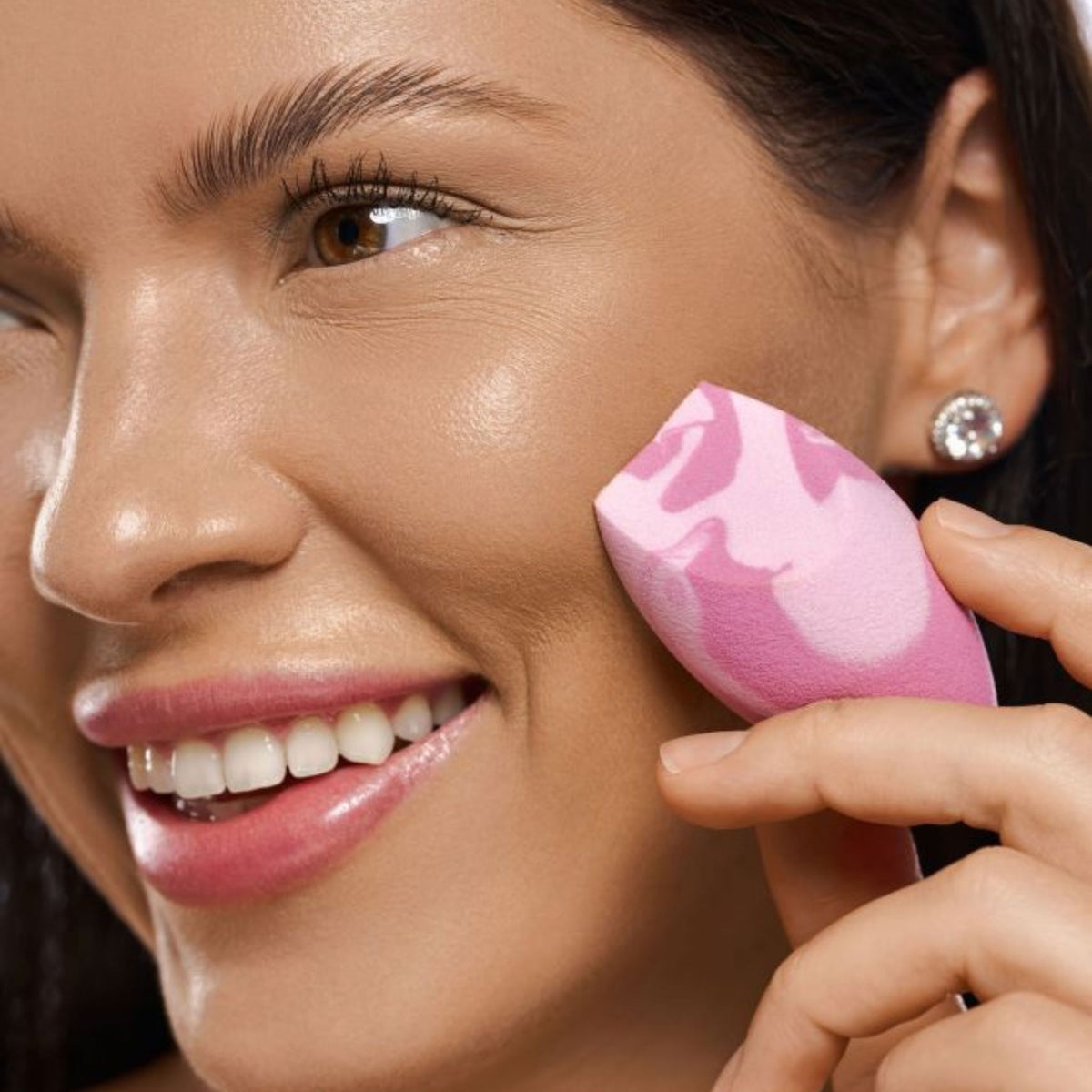 ZOLA | Super Soft Make Up Sponge - 03 Dusty Pink Marble