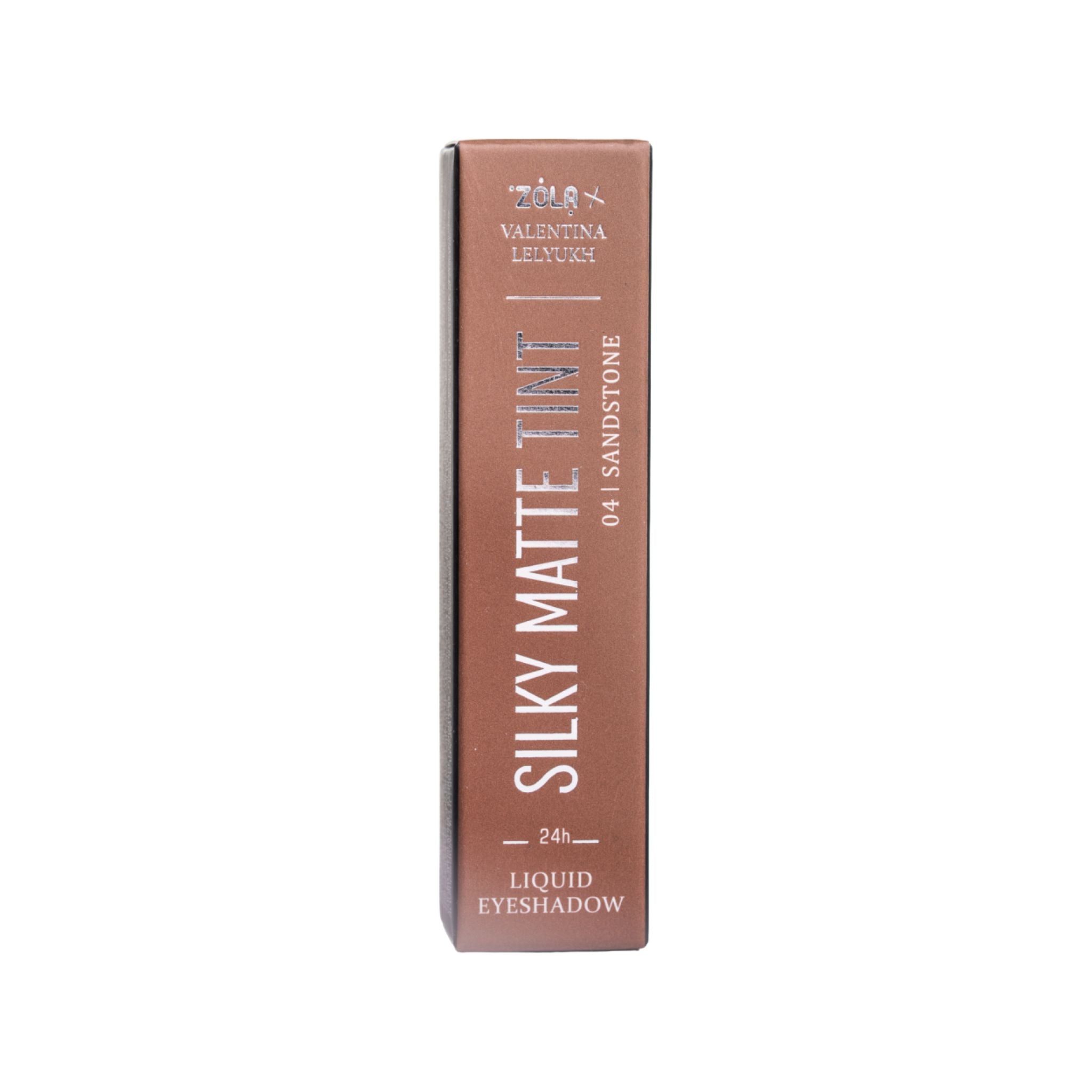 ZOLA | Zola X Valentina Lelyukh Liquid Eyeshadow - 8 kleuren Browstar Cosmetics 04 Sandstone 
