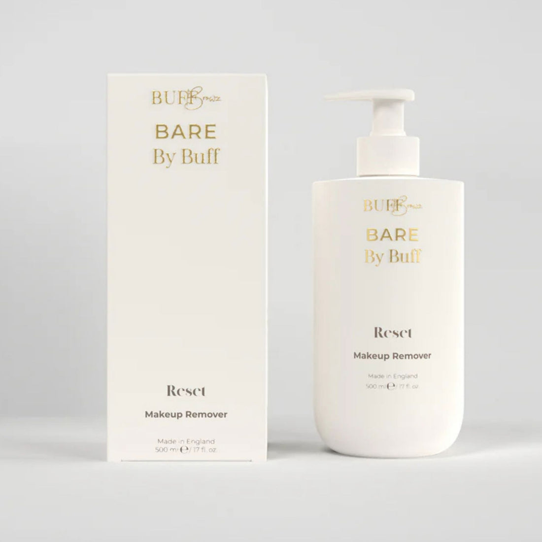 Buff Browz &amp; Lashes | Bare by Buff - RESET 500ml