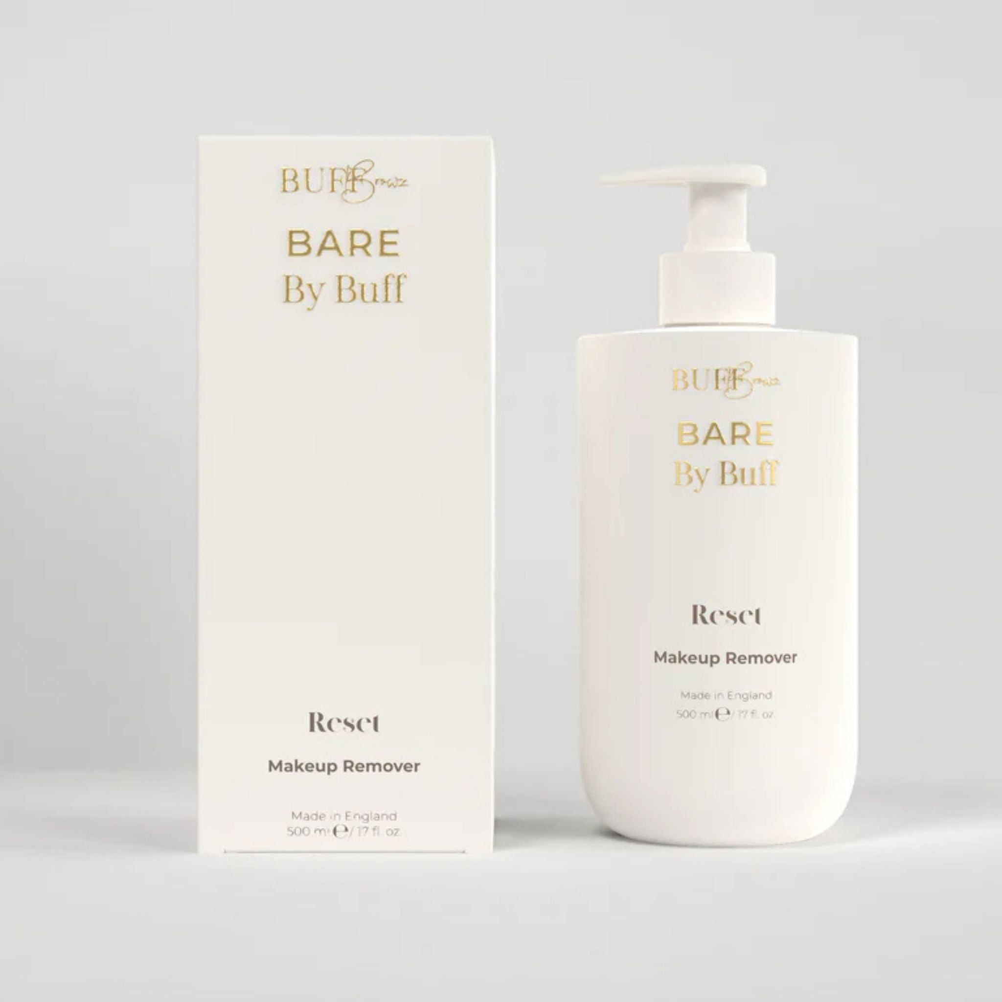 Buff Browz &amp; Lashes | Bare by Buff - RESET 500ml
