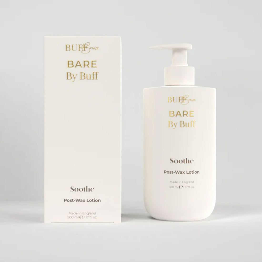 Buff Browz &amp; Lashes | Bare by Buff SOOTHE 500ml