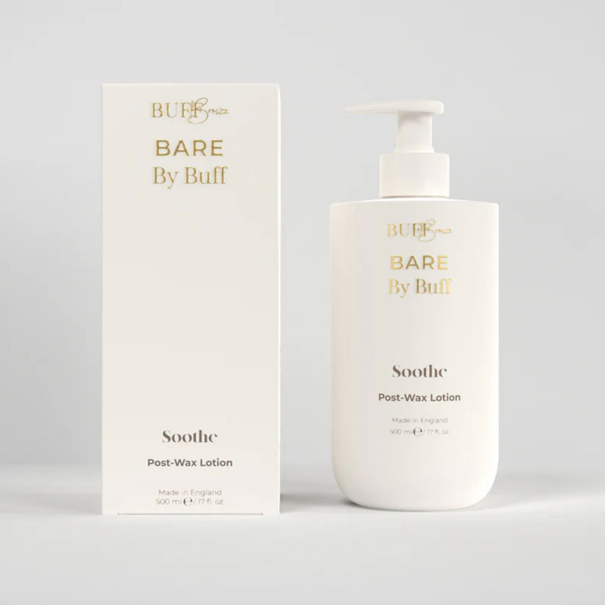 Buff Browz &amp; Lashes | Bare by Buff SOOTHE 500ml
