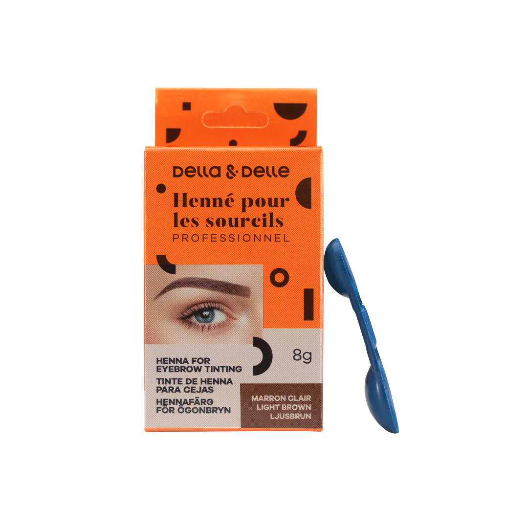 DELLA &amp; DELLE | BROW HENNA | Light brown 8 grams