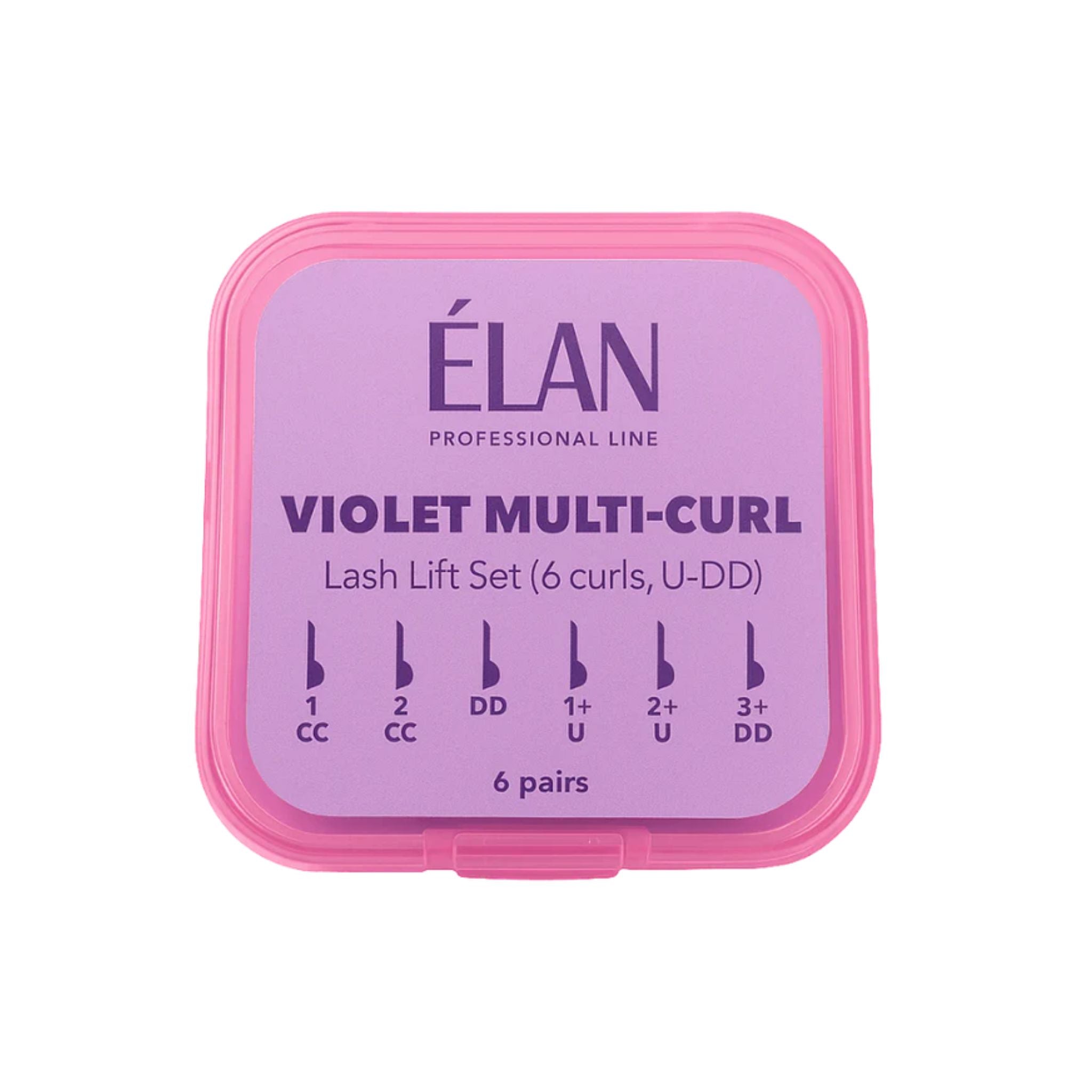 ÉLAN | Violet Multi Curl Shields - with U-DD Curls 