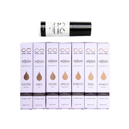 INFINITY | AQUA DROPS LIQUID HYBRID TINT | Bronze Kit infinity 