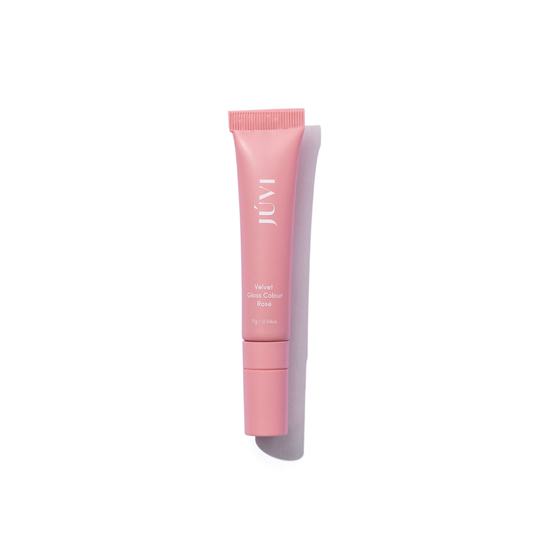 JÚVI | VELVET LIP GLOSS &amp;amp; MASK BUNDLE WITH COSMETIC BAG