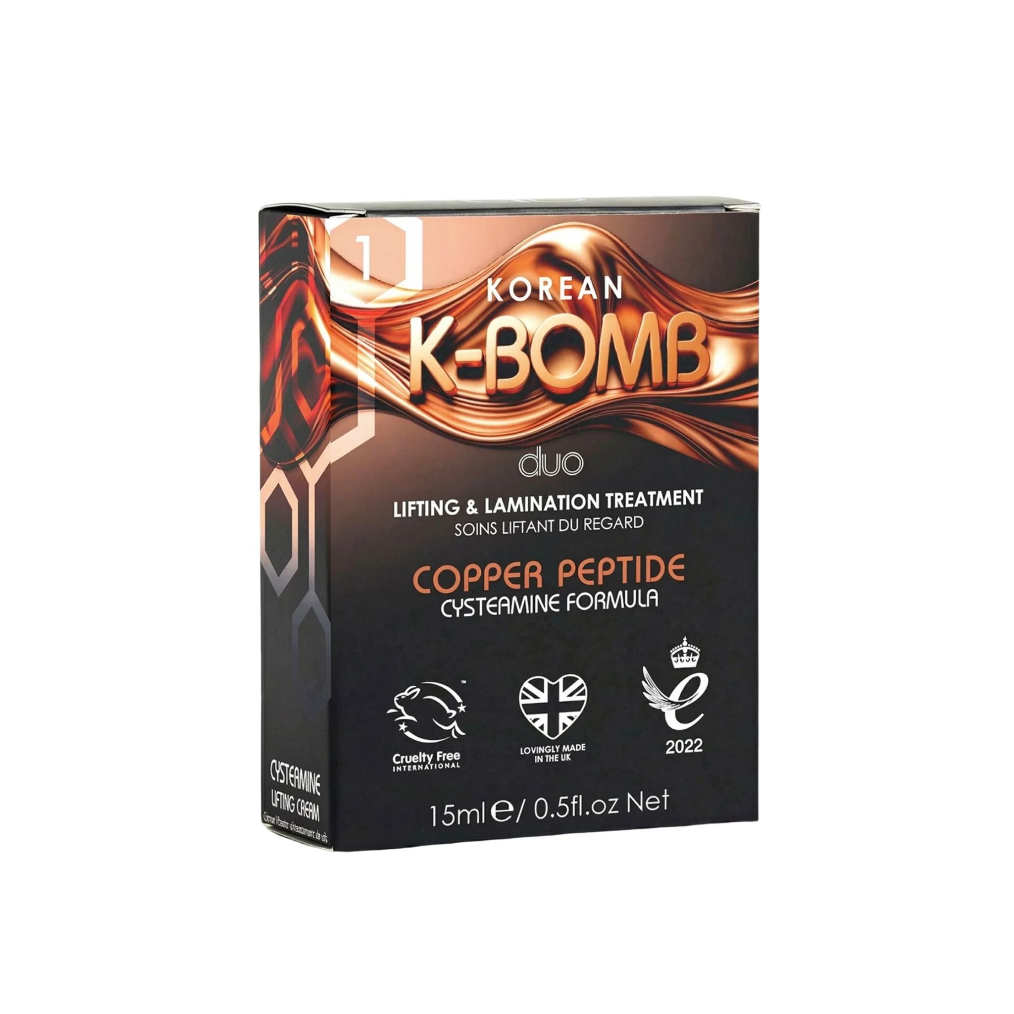 LASH BOMB | K-BOMB Cysteamine Step 1