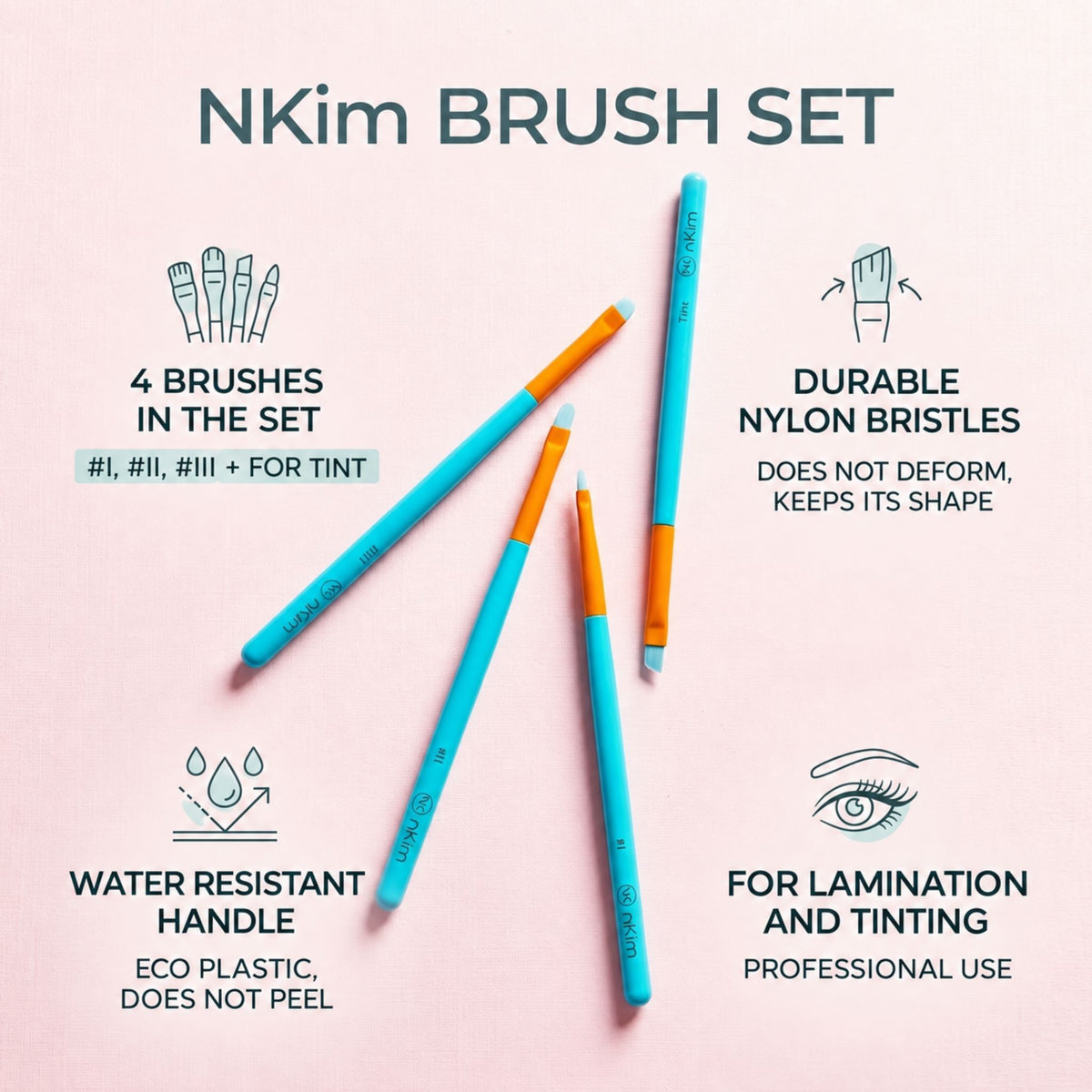 NKIM | Brush Set for Lash Lift