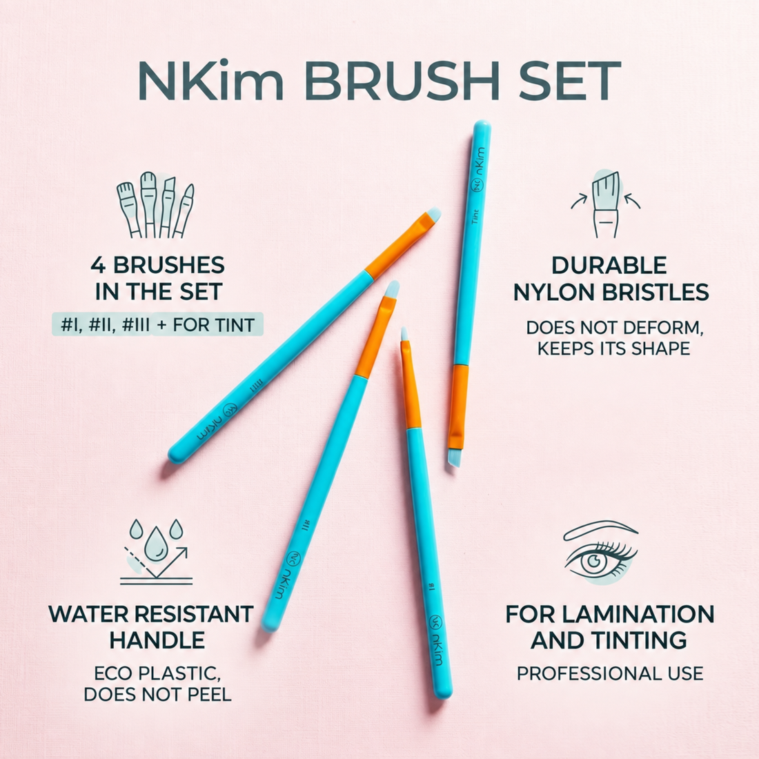 NKIM | Brush Set for Lash Lift