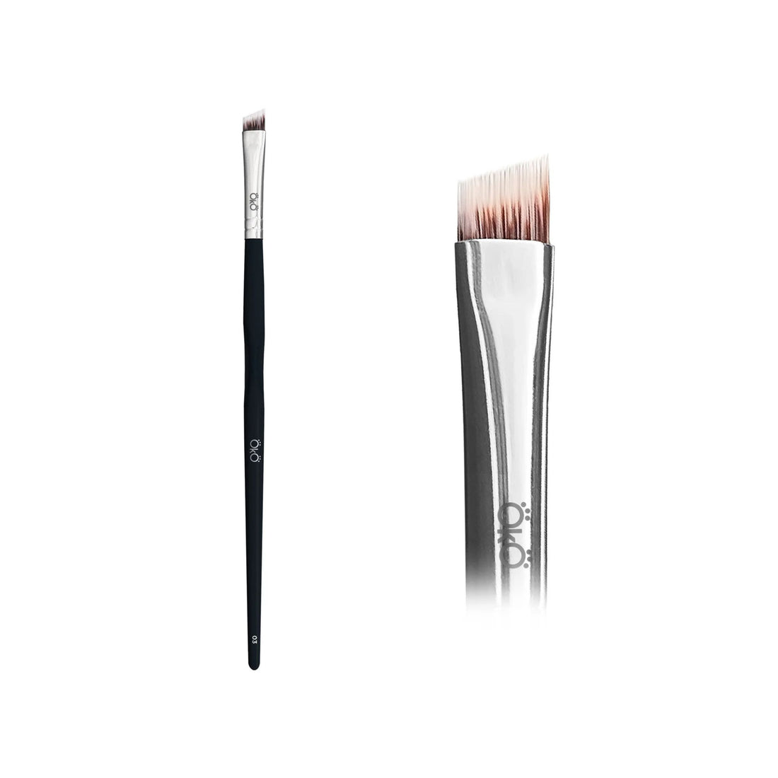 OKO | ANGLED BRUSH 03 - Black or Blue OKO Zwart 