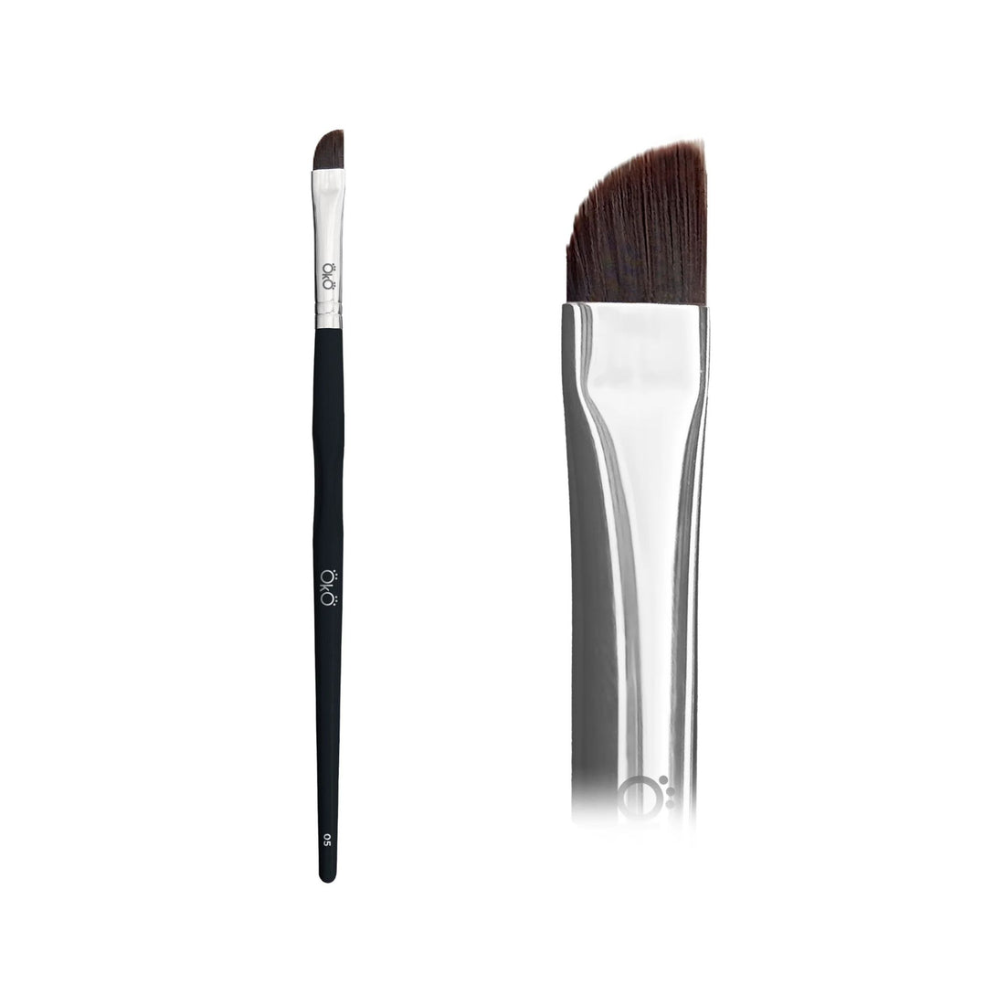 OKO | SOFT ANGLED BRUSH 05 - Black or Blue OKO Zwart 