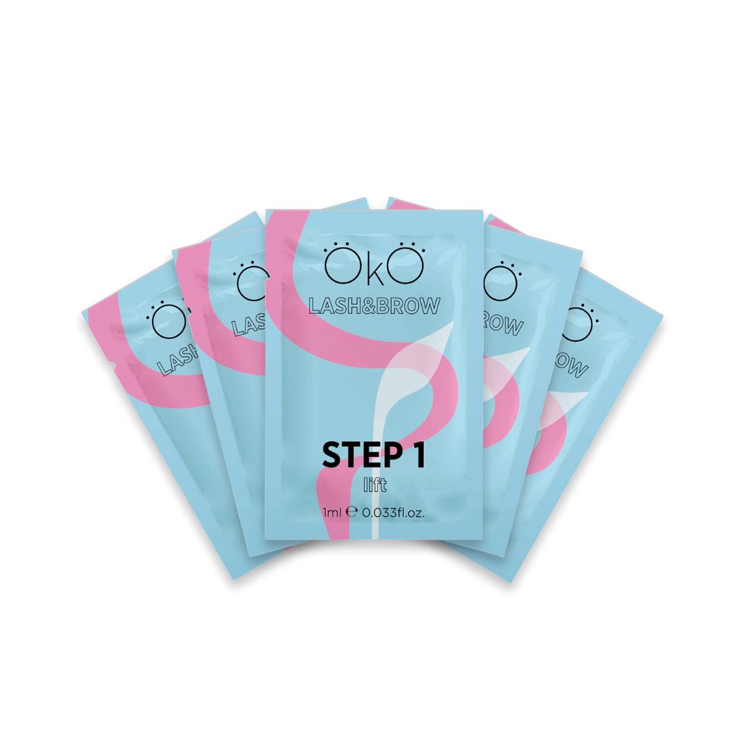 OKO | LASH&amp;BROW LIFT | STEP 1 - sachets OKO 