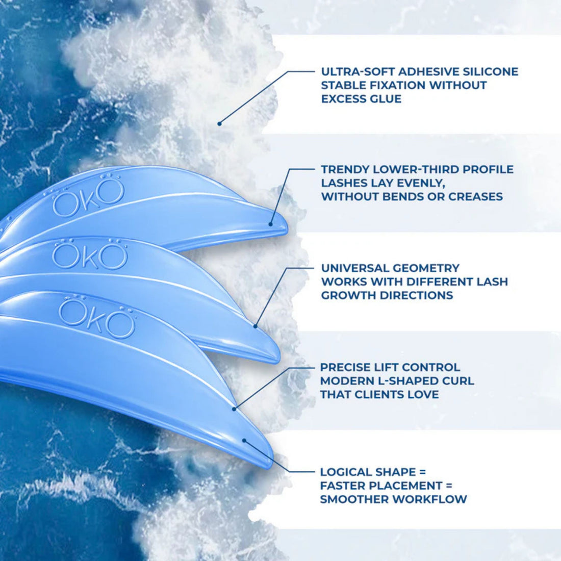 OKO | Ocean Lash Lift Shields