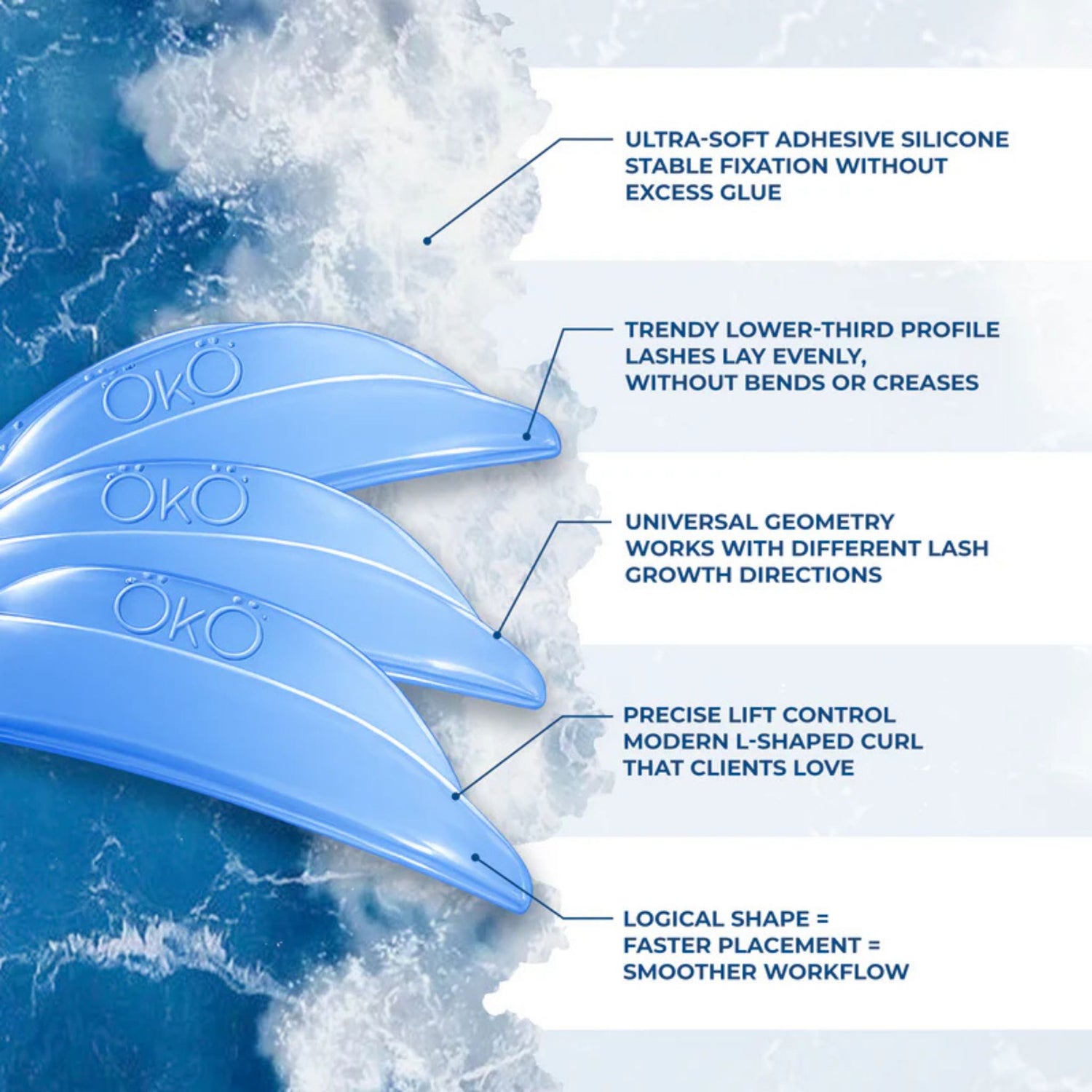 OKO | Ocean Lash Lift Shields