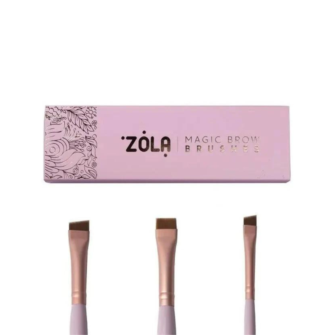 ZOLA | MAGIC BROW BRUSHES | SOFT PINK