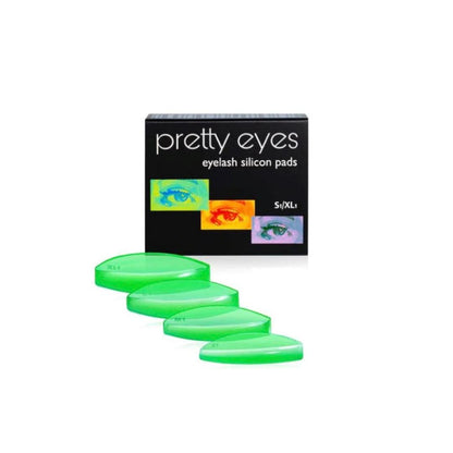 PRETTY EYES | LASH LIFT SHIELDS - Flat1 or Round Soft (green) pretty eyes 