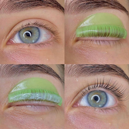 PRETTY EYES | LASH LIFT SHIELDS | Green/Soft - 8 pairs pretty eyes 