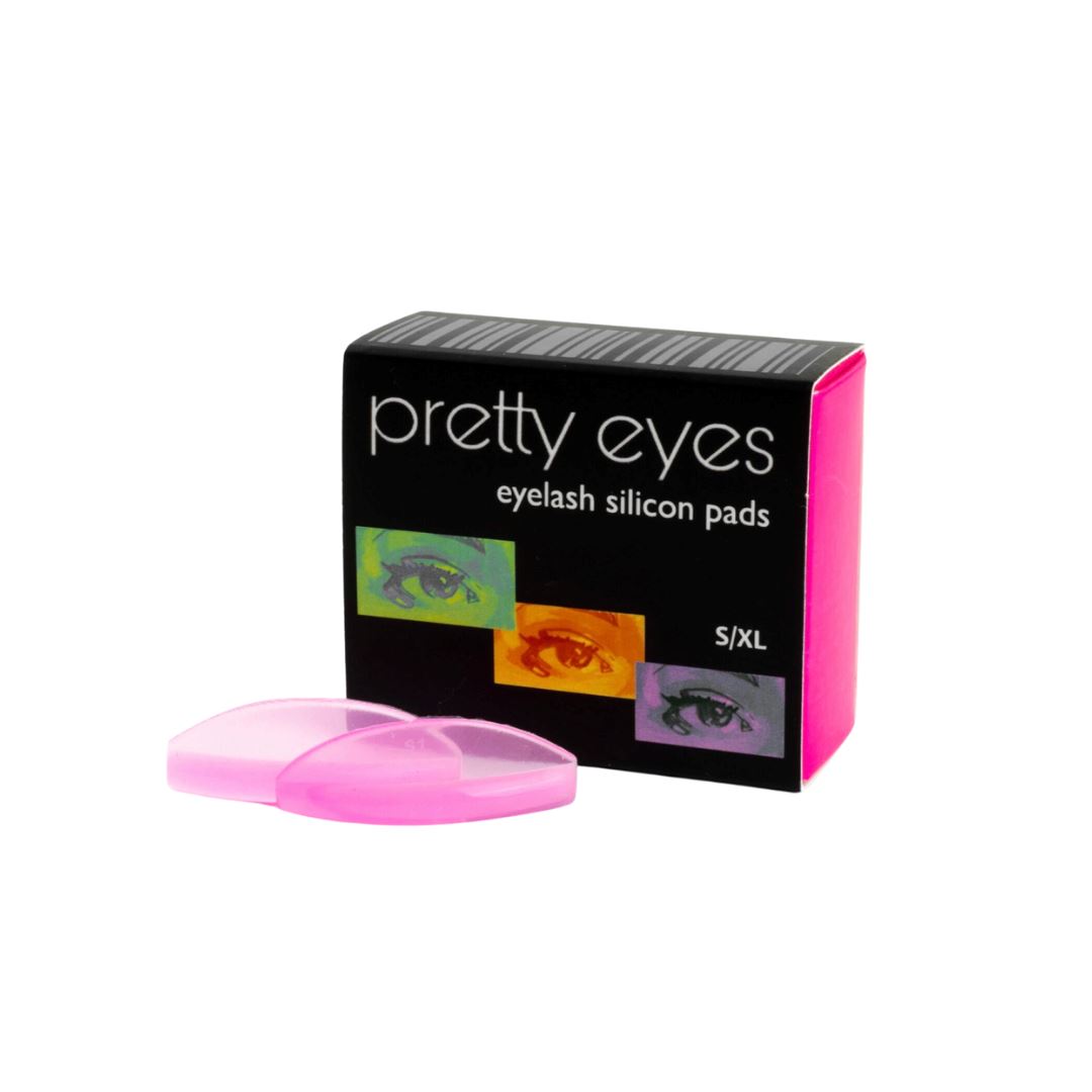 PRETTY EYES | LASH LIFT SHIELDS - Flat1 or Round Firm (pink) pretty eyes 