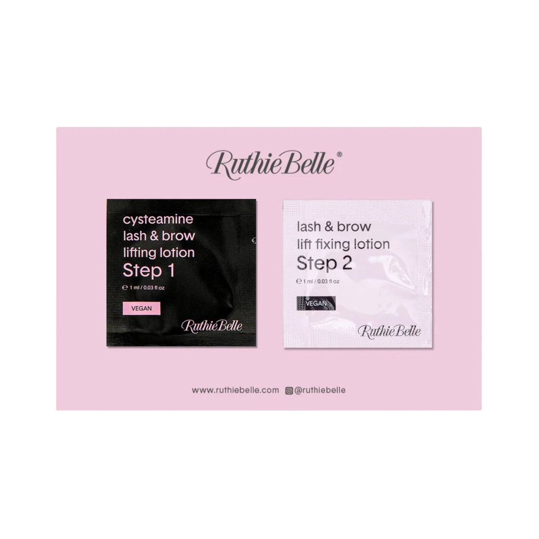 RUTHIE BELLE | Tester Cysteamine Lash &amp; Brow lift Ruthie Belle 