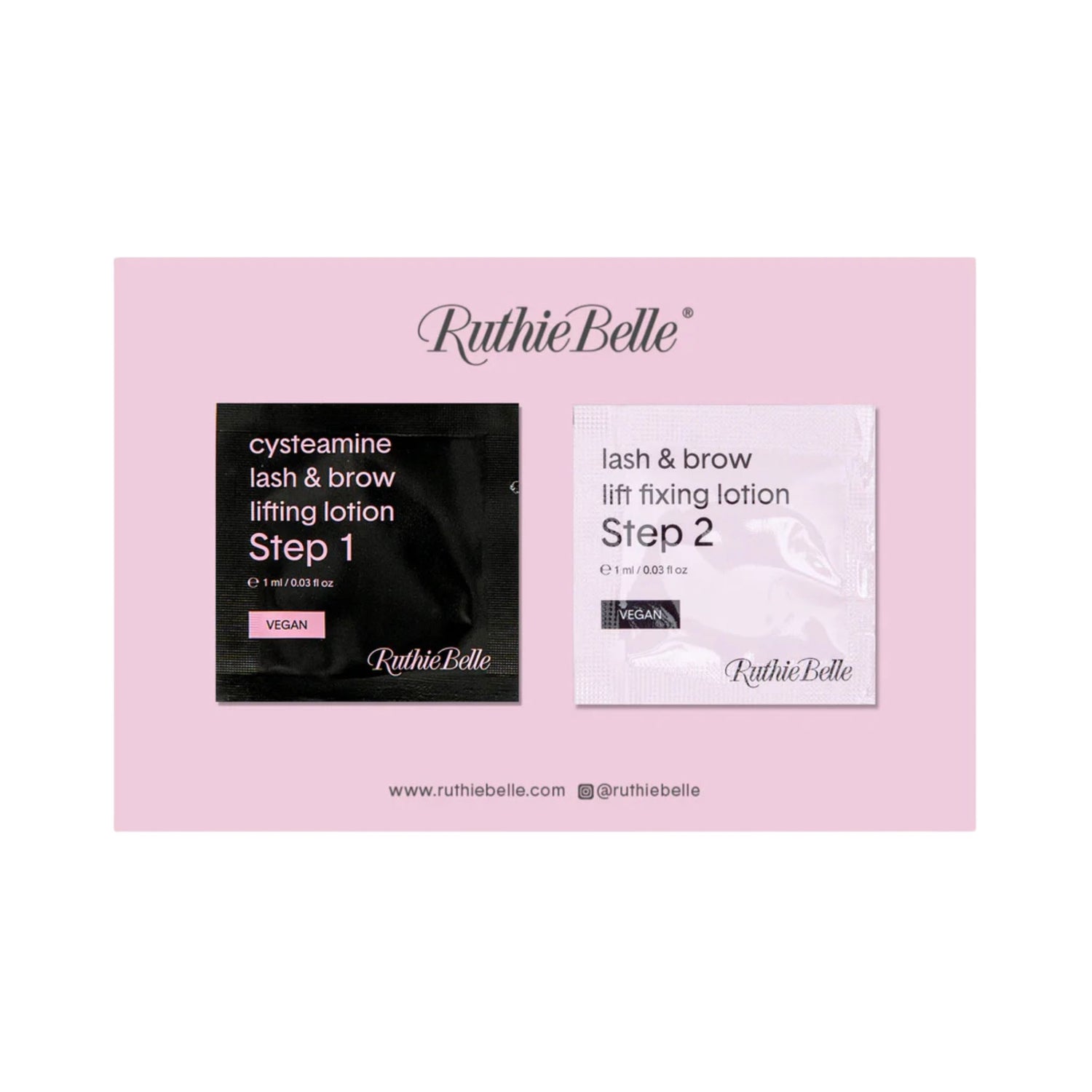 RUTHIE BELLE | Tester Cysteamine Lash &amp; Brow lift Ruthie Belle 
