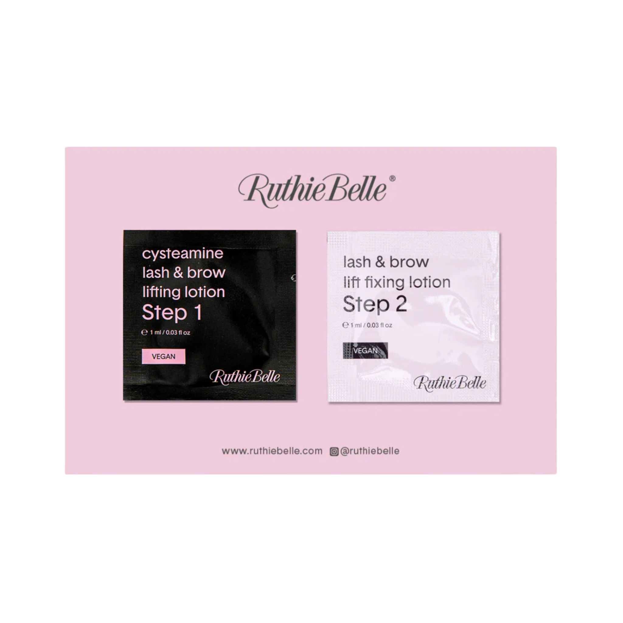 RUTHIE BELLE | Tester Cysteamine Lash &amp; Brow lift Ruthie Belle 