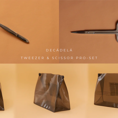 DECÁDELÁ | Tweezer &amp; Wenkbrauwschaar Pro Set