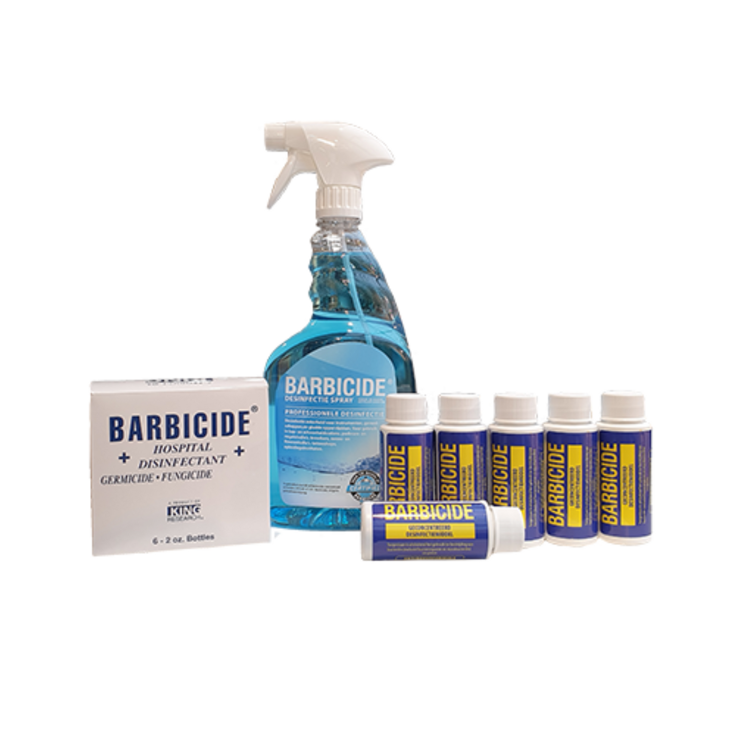 BARBICIDE | DESINFECTIEBULLETS + Gratis Sprayer