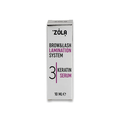 ZOLA - BROW &amp; LASH LAMINATION - 3 Keratin Serum ZOLA 