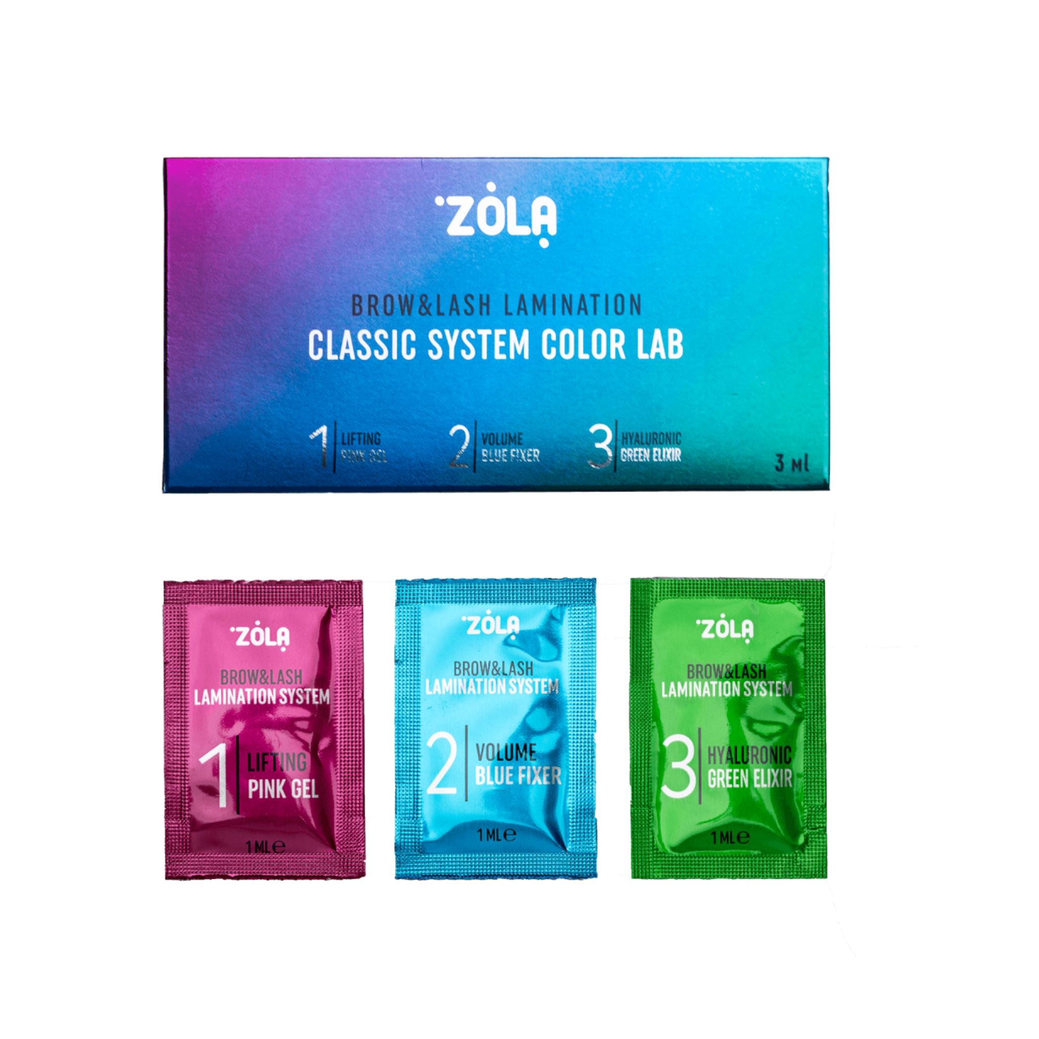 ZOLA | Color Lab Lamination Set - Sachets ZOLA 