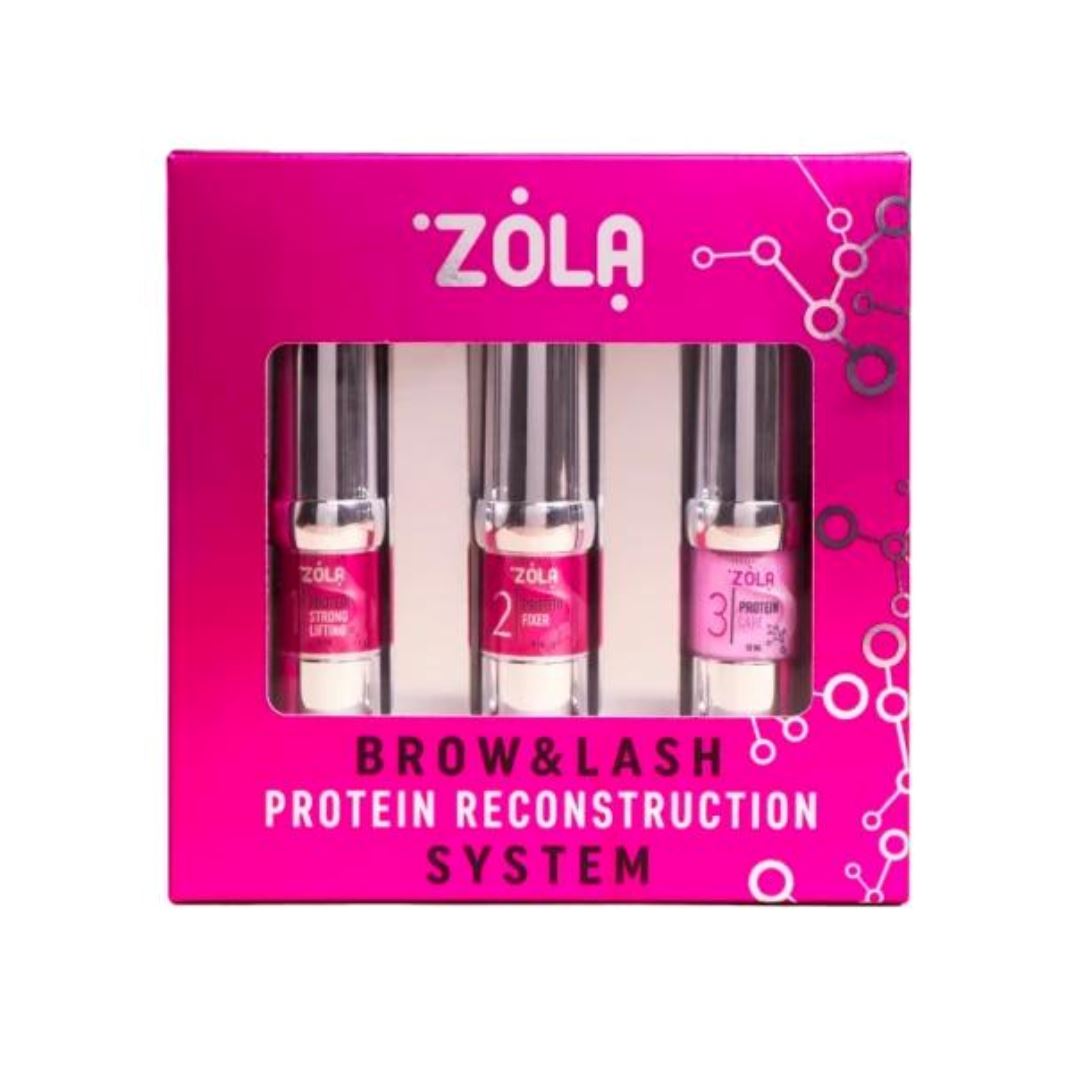 ZOLA | BROW &amp; LASH LAMINATION | PROTEIN RECONSTRUCTION STEP 1 - Protein Strong Lifting ZOLA 