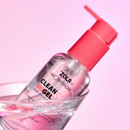 ZOLA x WowBrow CLEAN SIL GEL | Cleanser for Lash Lift Shields