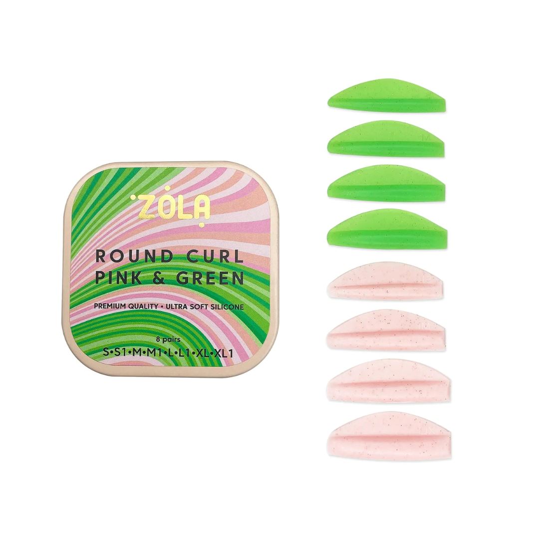 ZOLA | LASHLIFT SHIELDS | Pink &amp; Green 8 pairs ZOLA 